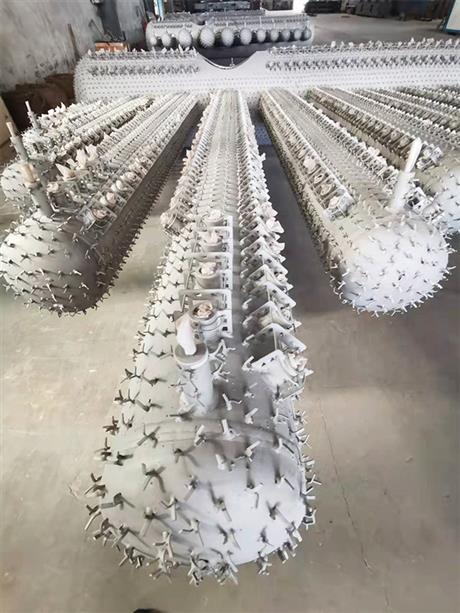 分布管-噴砂除銹加工后